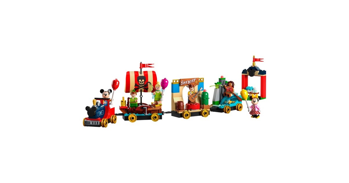 LEGO 43212 Disney Geburtstagszug, Konstruktionsspielzeug