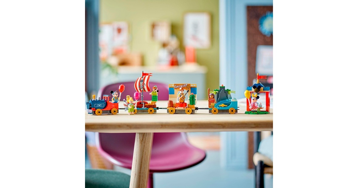 LEGO 43212 Disney Geburtstagszug, Konstruktionsspielzeug