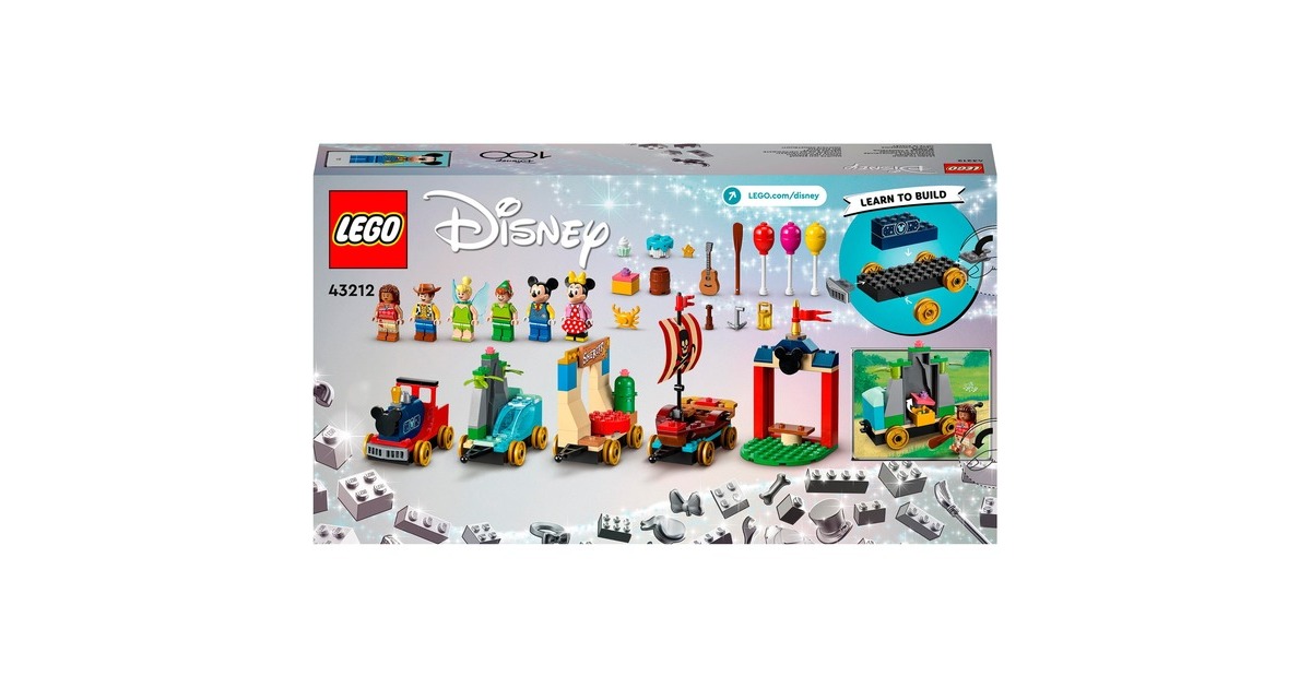 LEGO 43212 Disney Geburtstagszug, Konstruktionsspielzeug