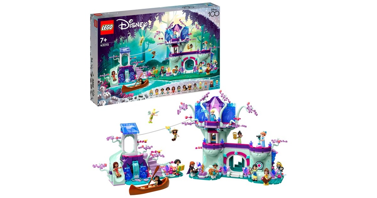 LEGO 43215 Disney Das verzauberte Baumhaus, Konstruktionsspielzeug