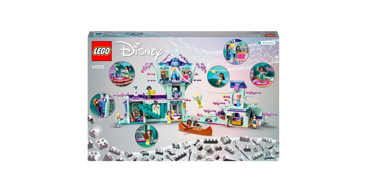LEGO 43215 Disney Das verzauberte Baumhaus, Konstruktionsspielzeug