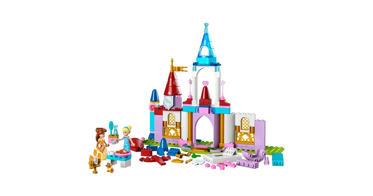 LEGO 43219 Disney Princess Kreative Schlösserbox, Konstruktionsspielzeug