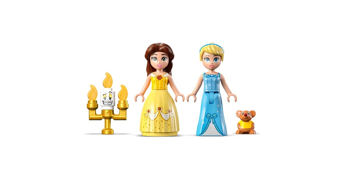 LEGO 43219 Disney Princess Kreative Schlösserbox, Konstruktionsspielzeug