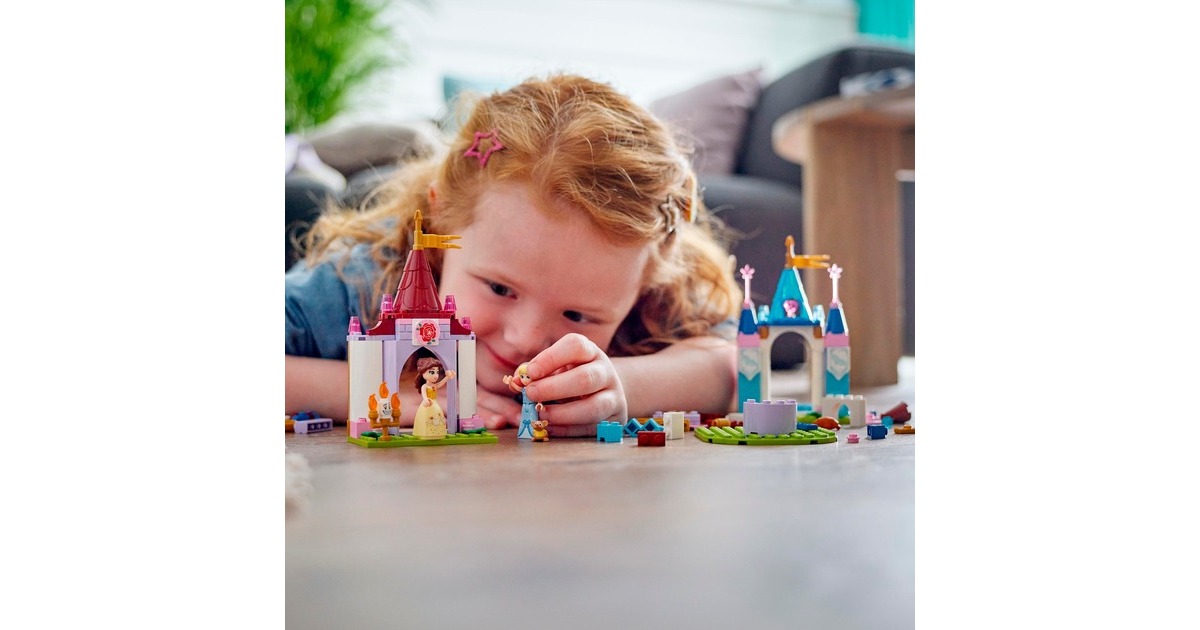 LEGO 43219 Disney Princess Kreative Schlösserbox, Konstruktionsspielzeug