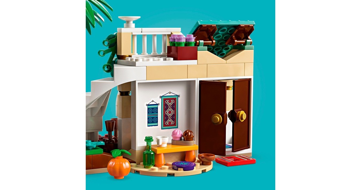 LEGO 43223 Disney Wish Asha in der Stadt Rosas, Konstruktionsspielzeug