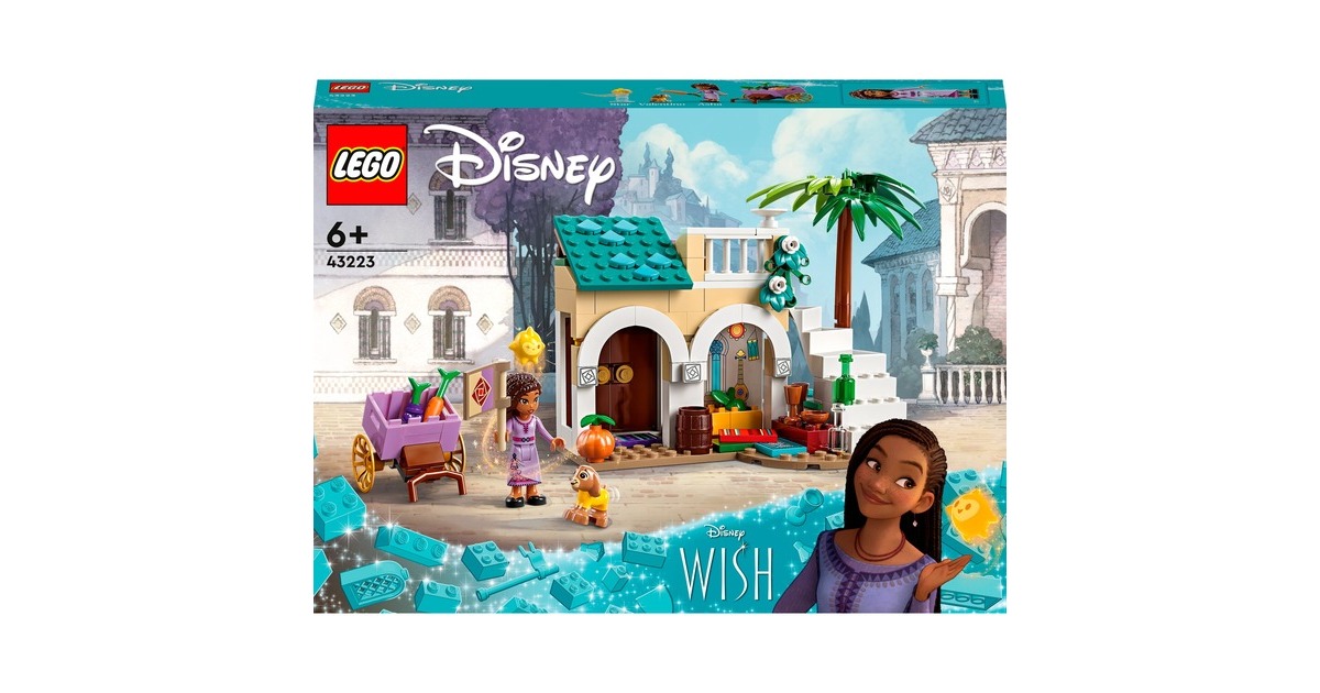 LEGO 43223 Disney Wish Asha in der Stadt Rosas, Konstruktionsspielzeug