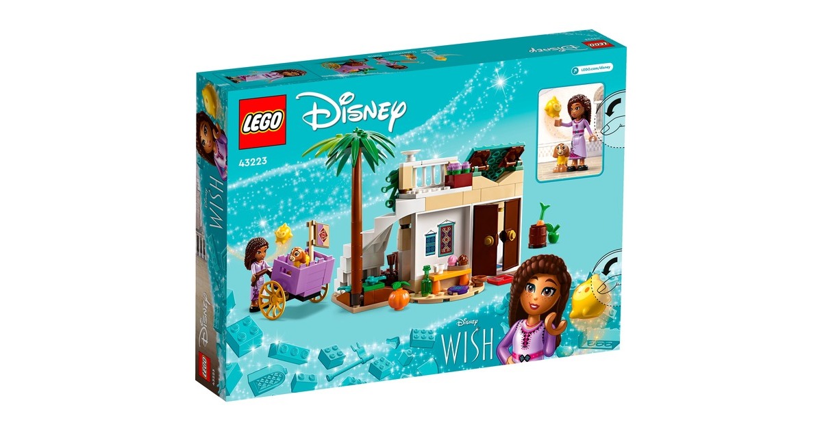LEGO 43223 Disney Wish Asha in der Stadt Rosas, Konstruktionsspielzeug