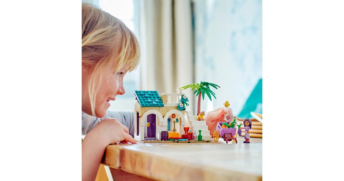 LEGO 43223 Disney Wish Asha in der Stadt Rosas, Konstruktionsspielzeug