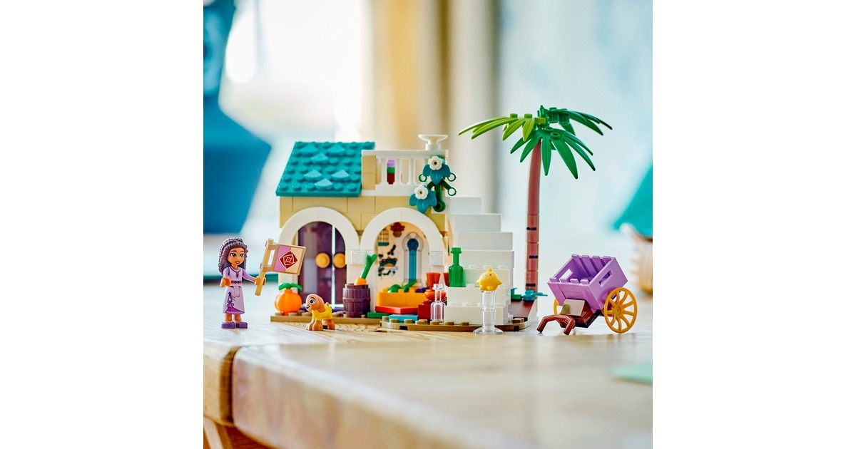 LEGO 43223 Disney Wish Asha in der Stadt Rosas, Konstruktionsspielzeug