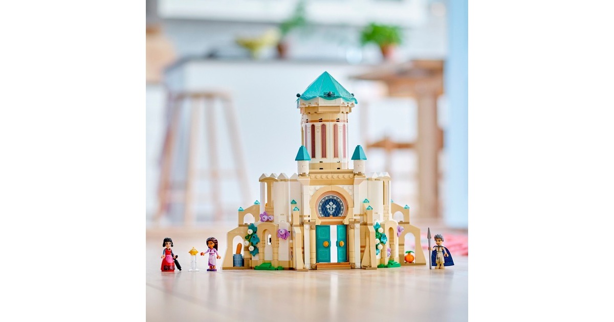 LEGO 43224 Disney Wish König Magnificos Schloss, Konstruktionsspielzeug
