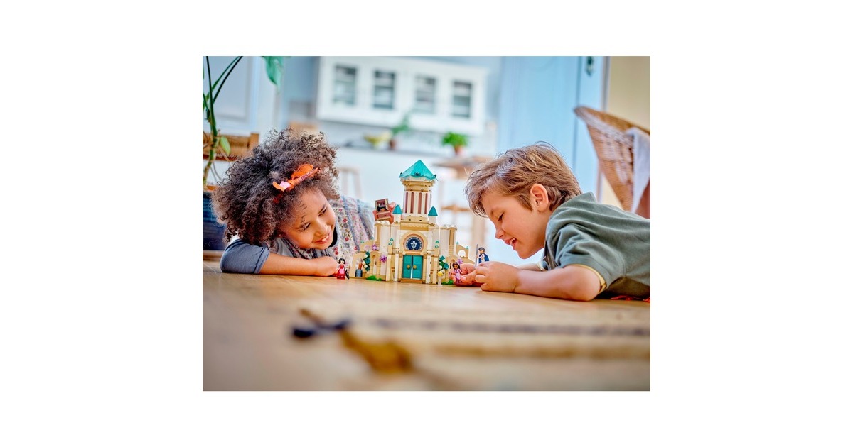 LEGO 43224 Disney Wish König Magnificos Schloss, Konstruktionsspielzeug