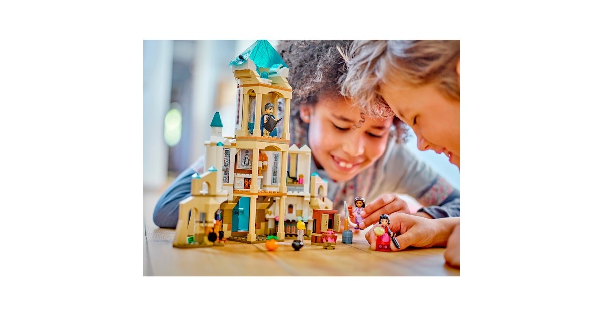 LEGO 43224 Disney Wish König Magnificos Schloss, Konstruktionsspielzeug
