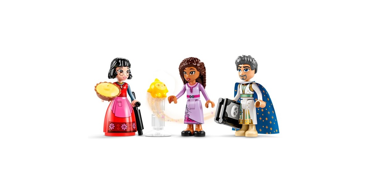 LEGO 43224 Disney Wish König Magnificos Schloss, Konstruktionsspielzeug