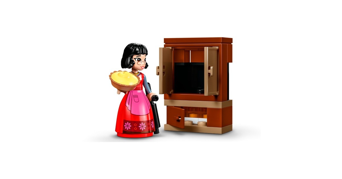 LEGO 43224 Disney Wish König Magnificos Schloss, Konstruktionsspielzeug