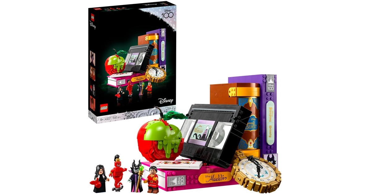 LEGO 43227 Disney 100 Zeichen der Bösewichte, Konstruktionsspielzeug(Outlet)