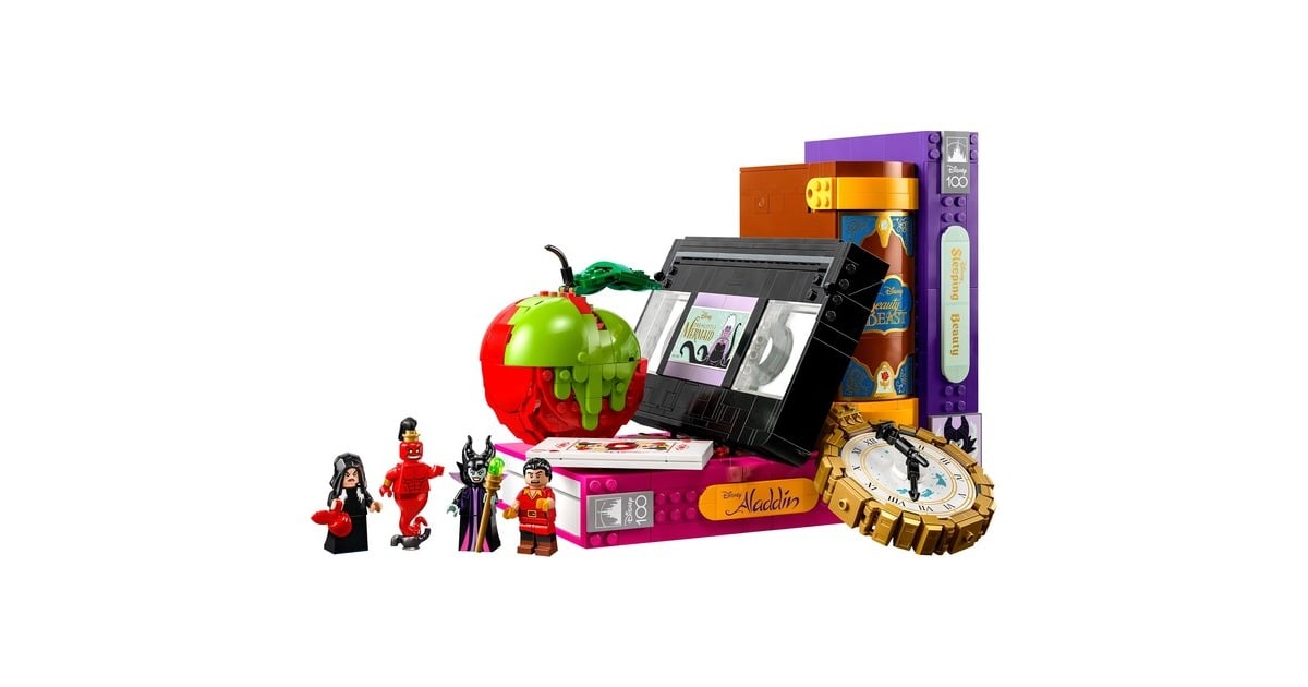 LEGO 43227 Disney 100 Zeichen der Bösewichte, Konstruktionsspielzeug