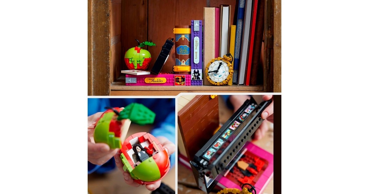 LEGO 43227 Disney 100 Zeichen der Bösewichte, Konstruktionsspielzeug