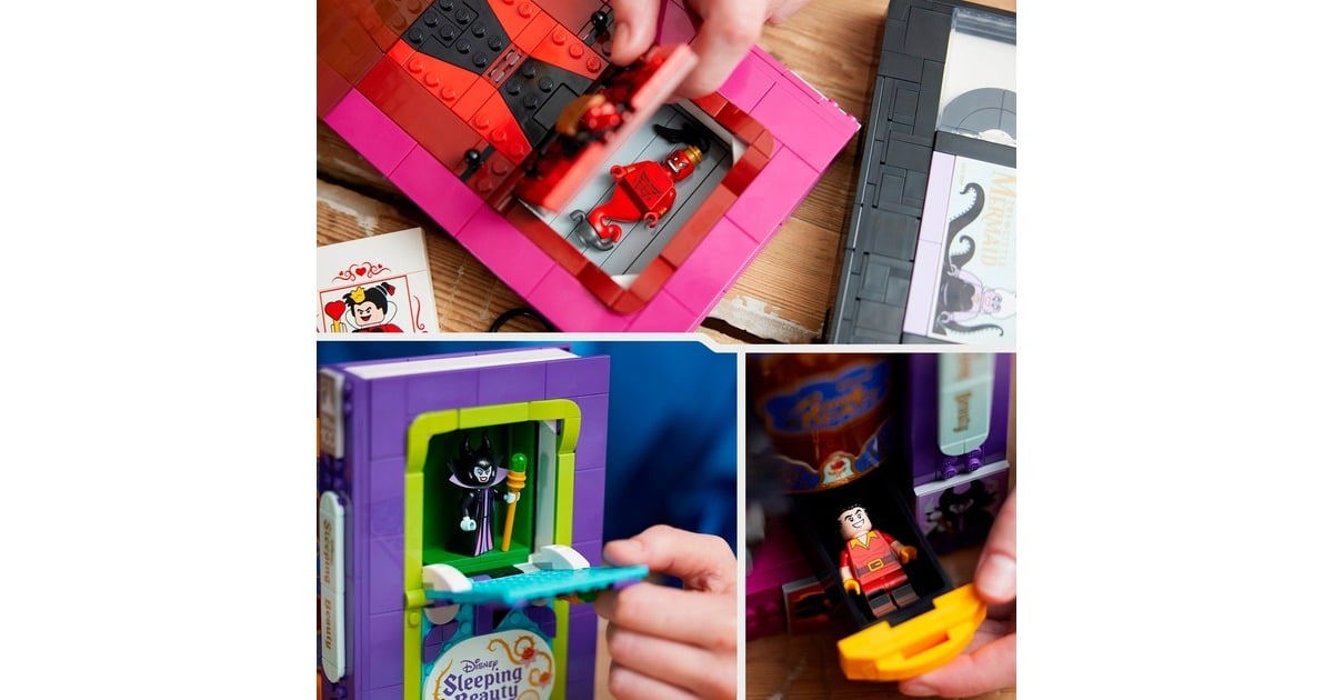 LEGO 43227 Disney 100 Zeichen der Bösewichte, Konstruktionsspielzeug