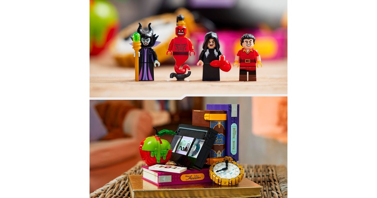 LEGO 43227 Disney 100 Zeichen der Bösewichte, Konstruktionsspielzeug(Outlet)