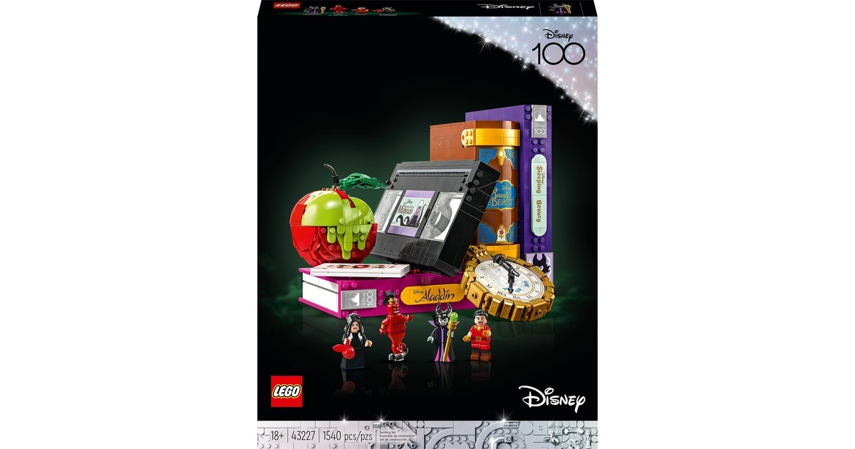LEGO 43227 Disney 100 Zeichen der Bösewichte, Konstruktionsspielzeug(Outlet)