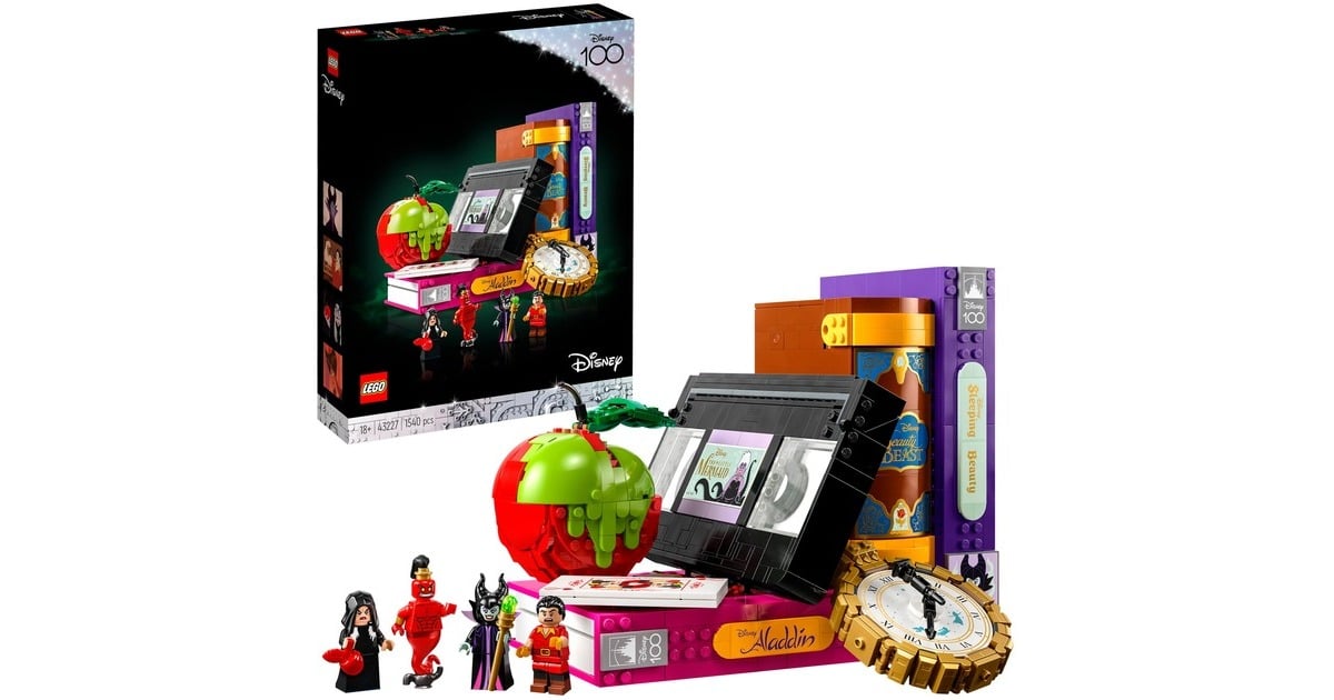LEGO 43227 Disney 100 Zeichen der Bösewichte, Konstruktionsspielzeug