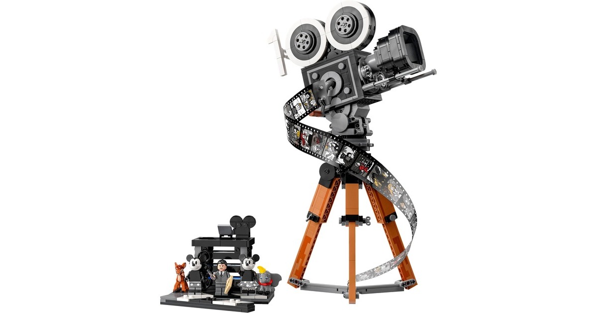 LEGO 43230 Disney Classic Kamera - Hommage an Walt Disney, Konstruktionsspielzeug