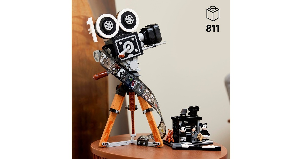 LEGO 43230 Disney Classic Kamera - Hommage an Walt Disney, Konstruktionsspielzeug