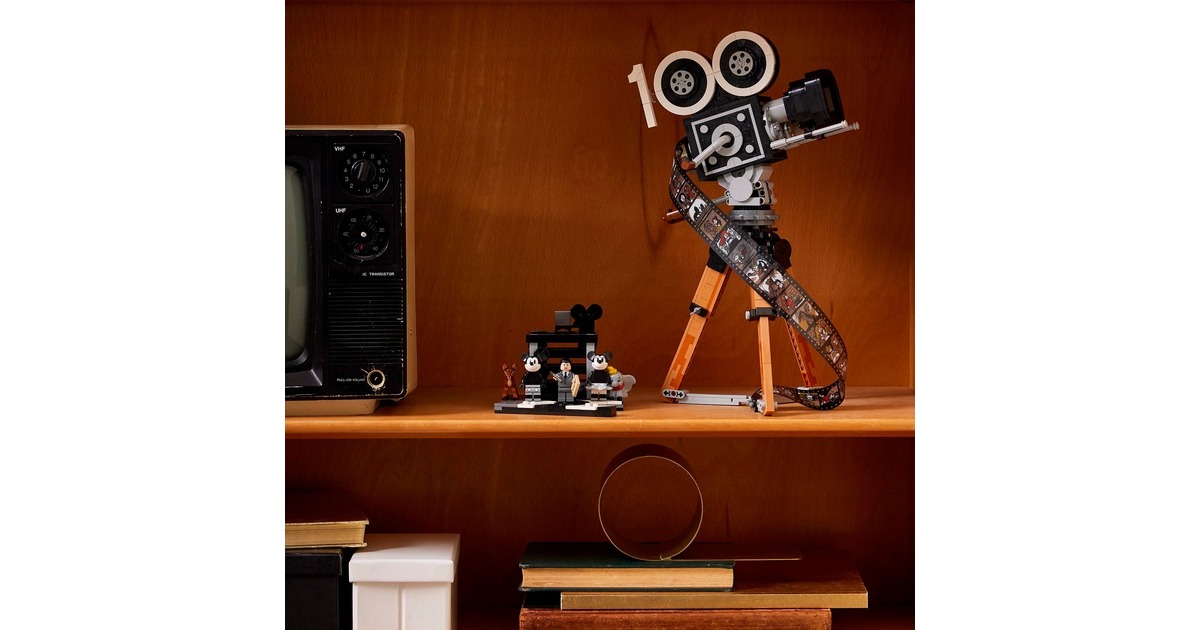 LEGO 43230 Disney Classic Kamera - Hommage an Walt Disney, Konstruktionsspielzeug