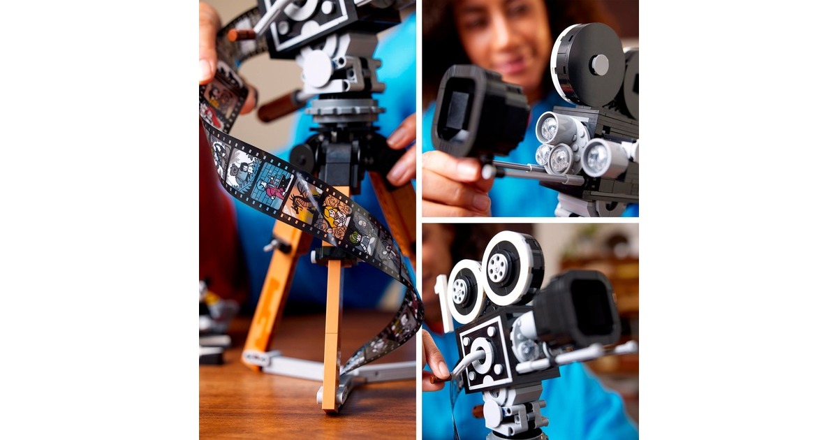 LEGO 43230 Disney Classic Kamera - Hommage an Walt Disney, Konstruktionsspielzeug