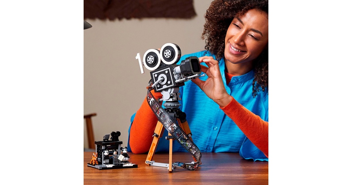 LEGO 43230 Disney Classic Kamera - Hommage an Walt Disney, Konstruktionsspielzeug