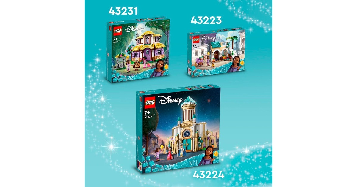 LEGO 43231 Disney Wish Ashas Häuschen, Konstruktionsspielzeug