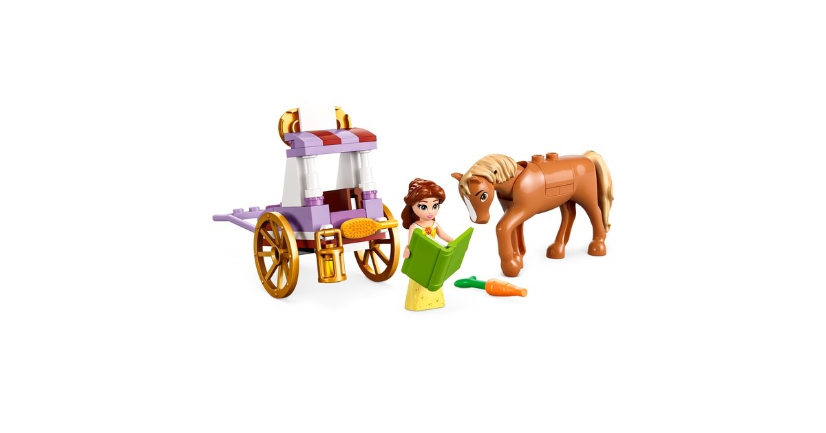 LEGO 43233 Disney Princess Belles Pferdekutsche, Konstruktionsspielzeug