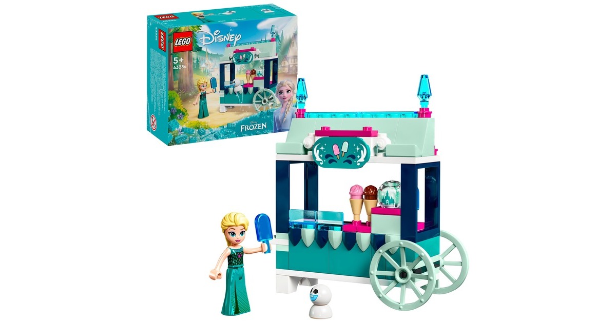 LEGO 43234 Disney Princess Elsas Eisstand, Konstruktionsspielzeug