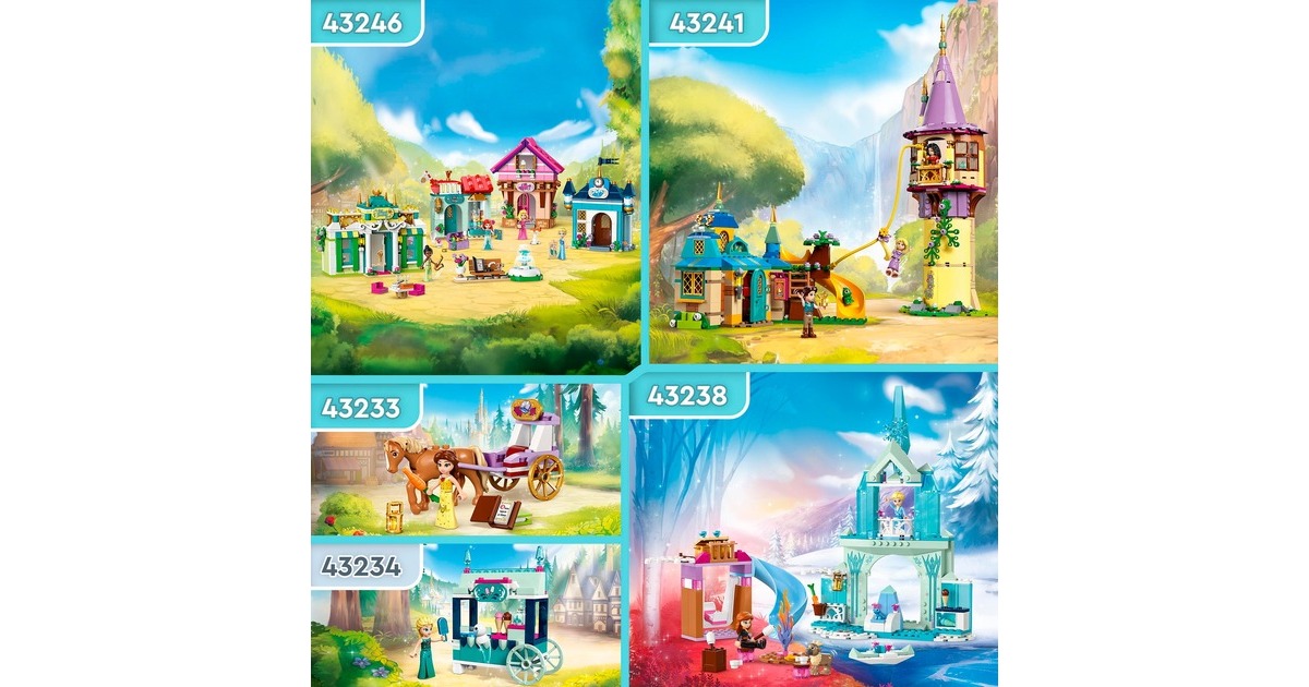 LEGO 43234 Disney Princess Elsas Eisstand, Konstruktionsspielzeug