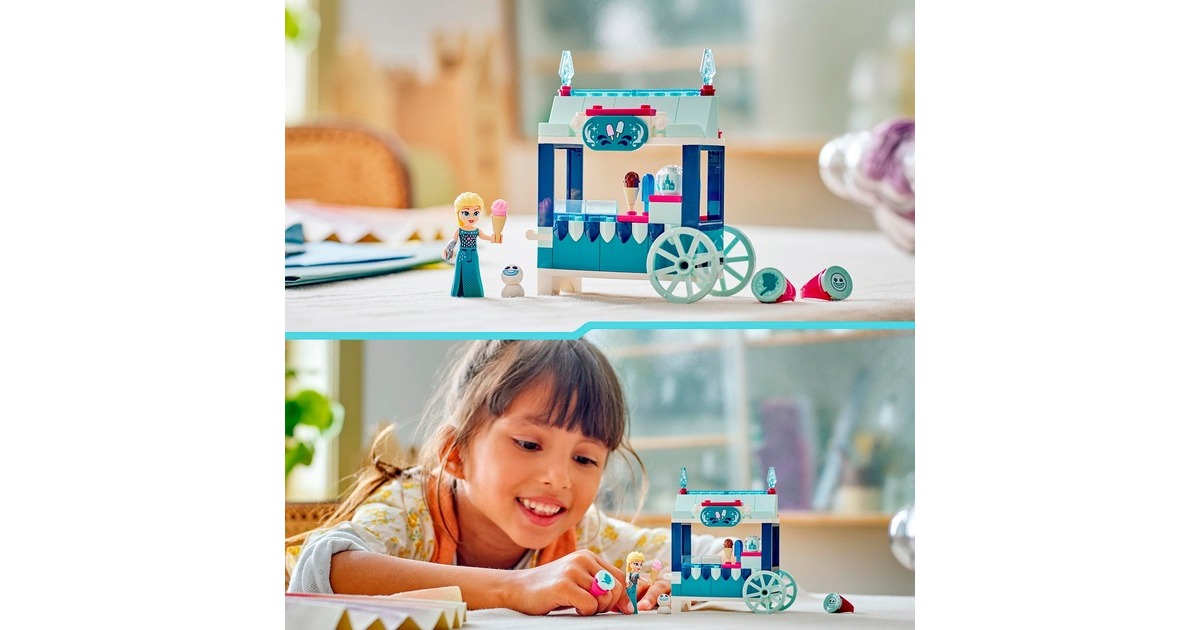 LEGO 43234 Disney Princess Elsas Eisstand, Konstruktionsspielzeug