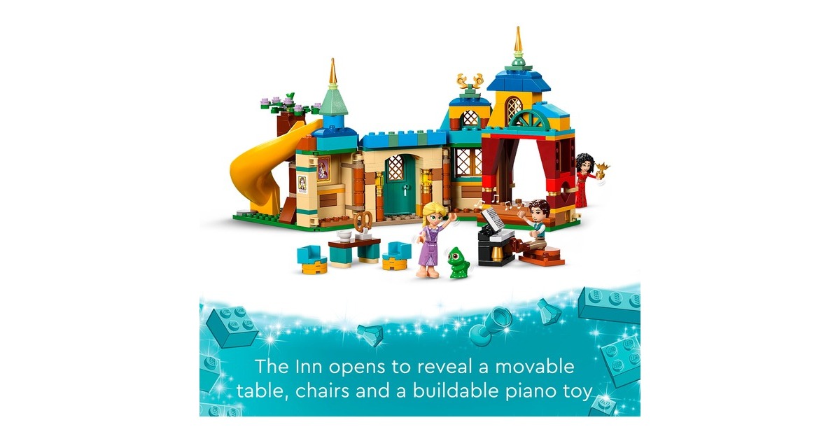 LEGO 43234 Disney Princess Elsas Eisstand, Konstruktionsspielzeug