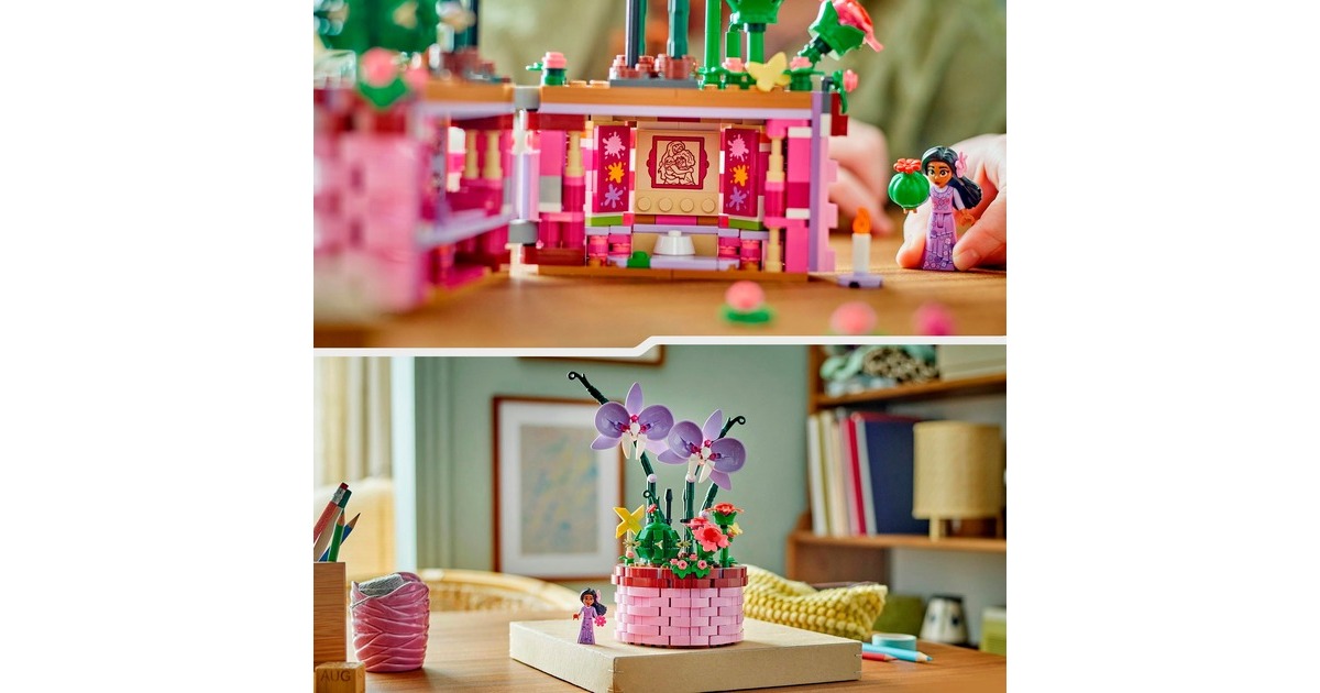 LEGO 43237 Disney Classic Isabelas Blumentopf, Konstruktionsspielzeug