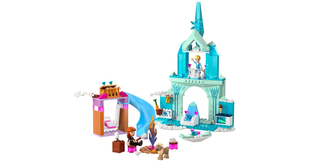 LEGO 43238 Disney Princess Elsas Eispalast, Konstruktionsspielzeug
