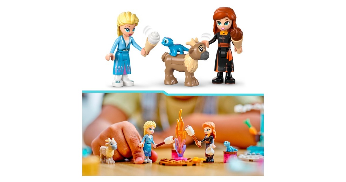 LEGO 43238 Disney Princess Elsas Eispalast, Konstruktionsspielzeug