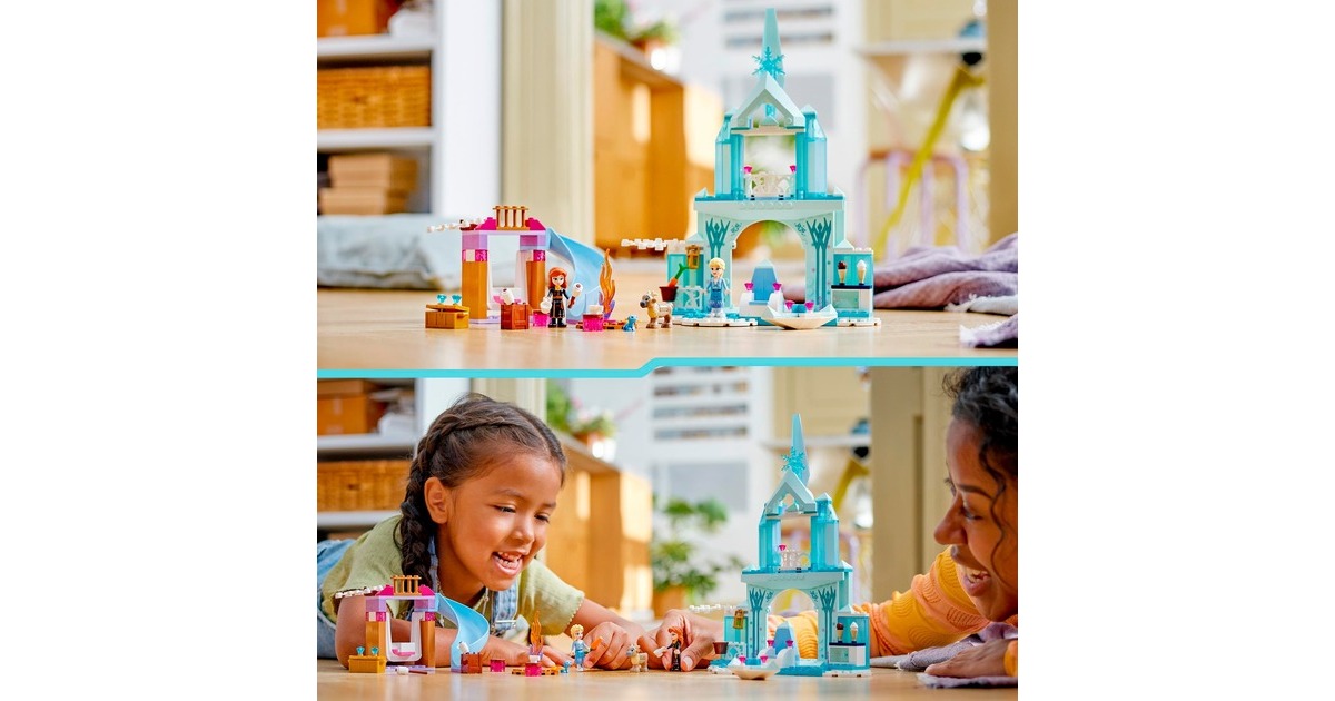 LEGO 43238 Disney Princess Elsas Eispalast, Konstruktionsspielzeug