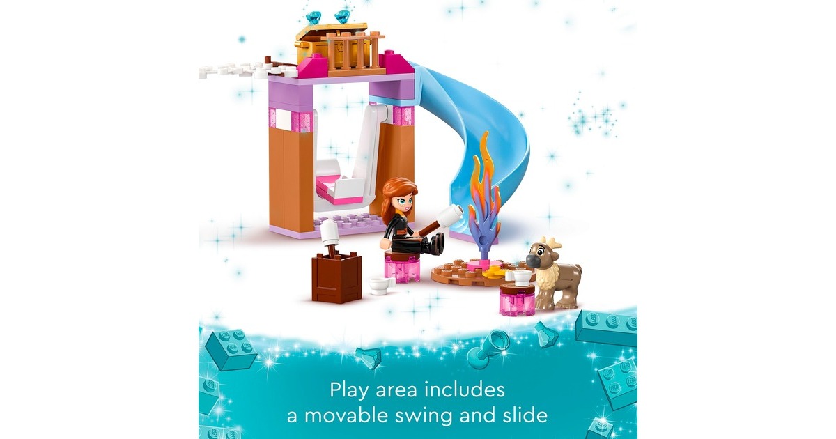 LEGO 43238 Disney Princess Elsas Eispalast, Konstruktionsspielzeug
