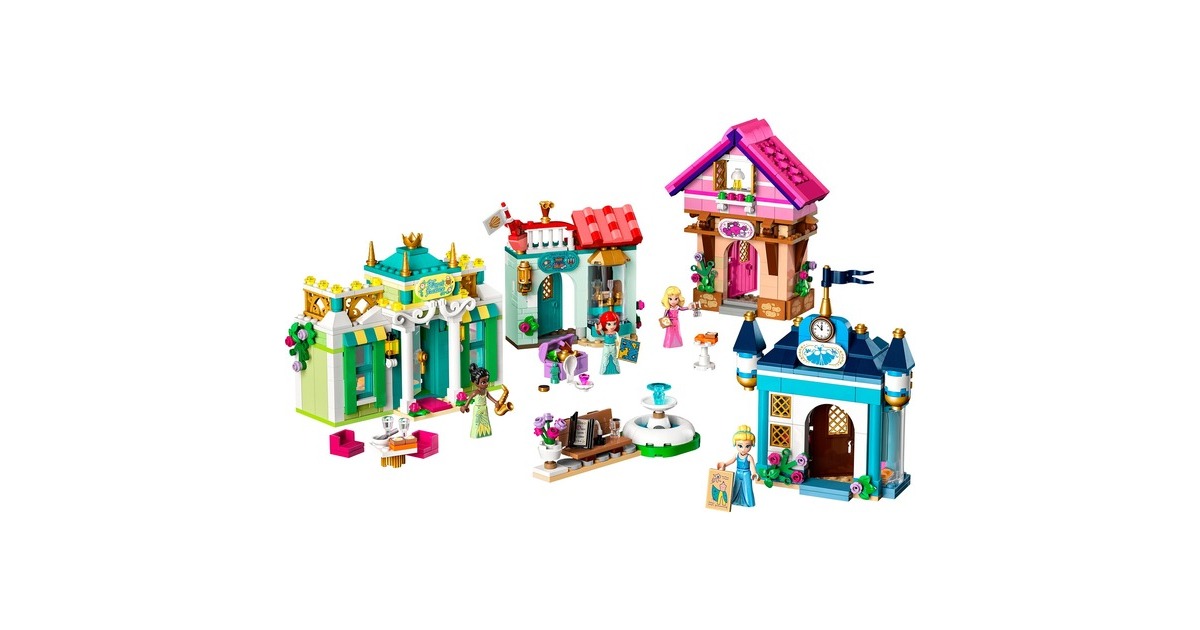 LEGO 43246 Disney Princess Disney Prinzessinnen Abenteuermarkt, Konstruktionsspielzeug