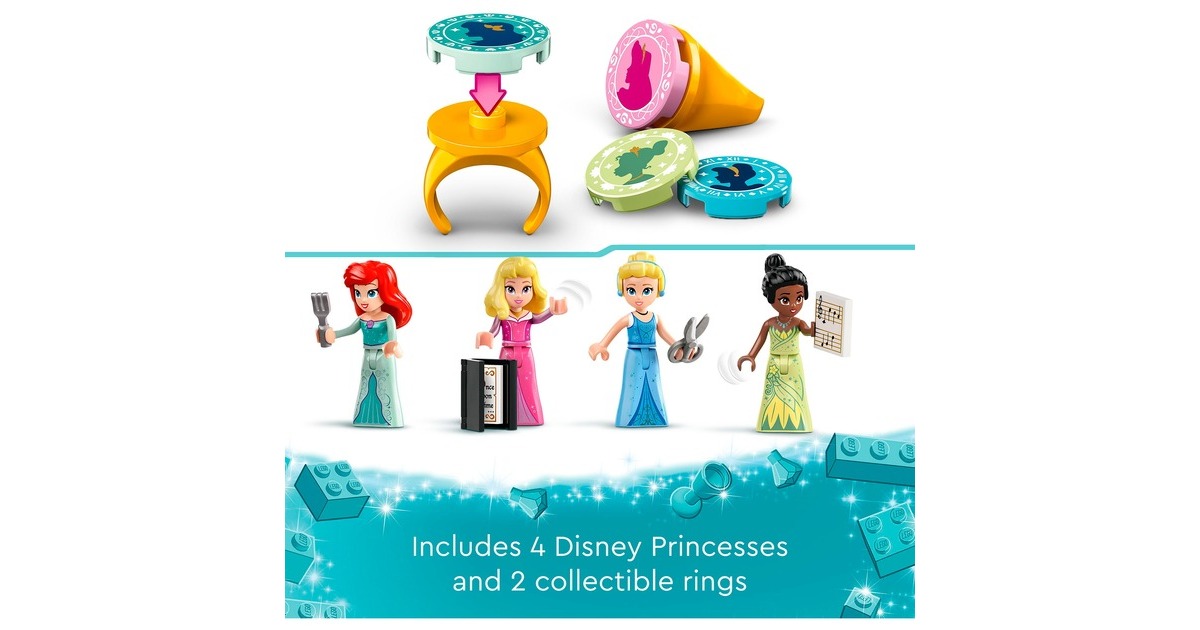 LEGO 43246 Disney Princess Disney Prinzessinnen Abenteuermarkt, Konstruktionsspielzeug
