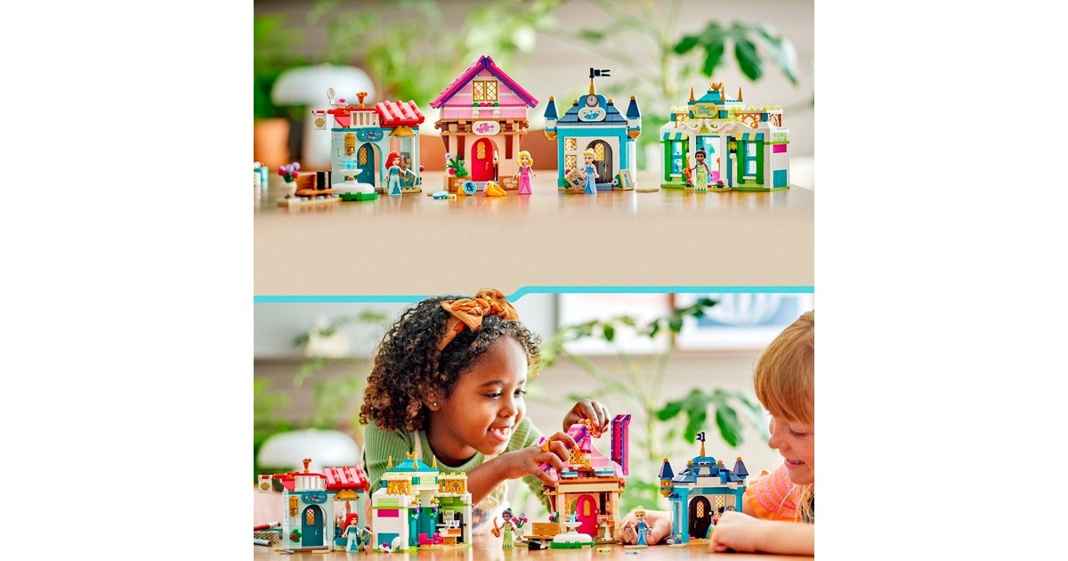 LEGO 43246 Disney Princess Disney Prinzessinnen Abenteuermarkt, Konstruktionsspielzeug