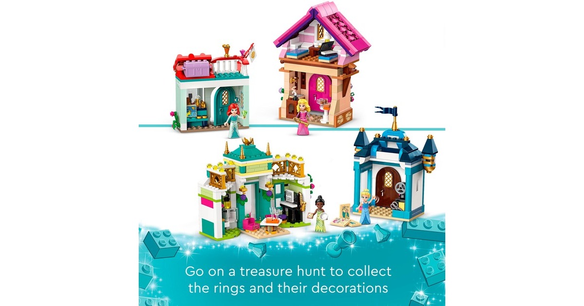 LEGO 43246 Disney Princess Disney Prinzessinnen Abenteuermarkt, Konstruktionsspielzeug