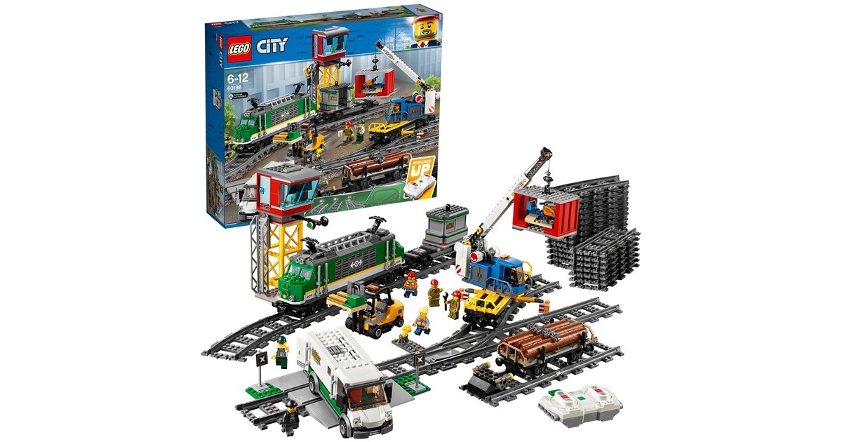 LEGO 60198 City Güterzug, Konstruktionsspielzeug