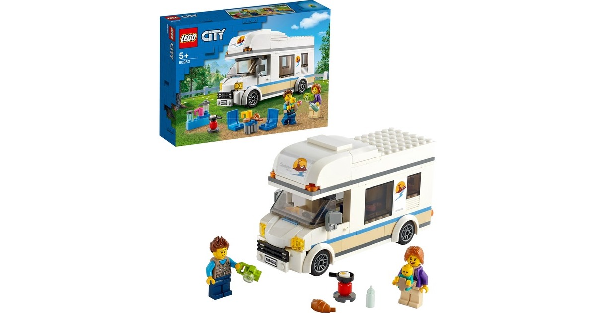 LEGO 60283 City Ferien-Wohnmobil, Konstruktionsspielzeug