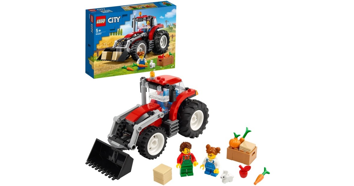 LEGO 60287 City Traktor, Konstruktionsspielzeug