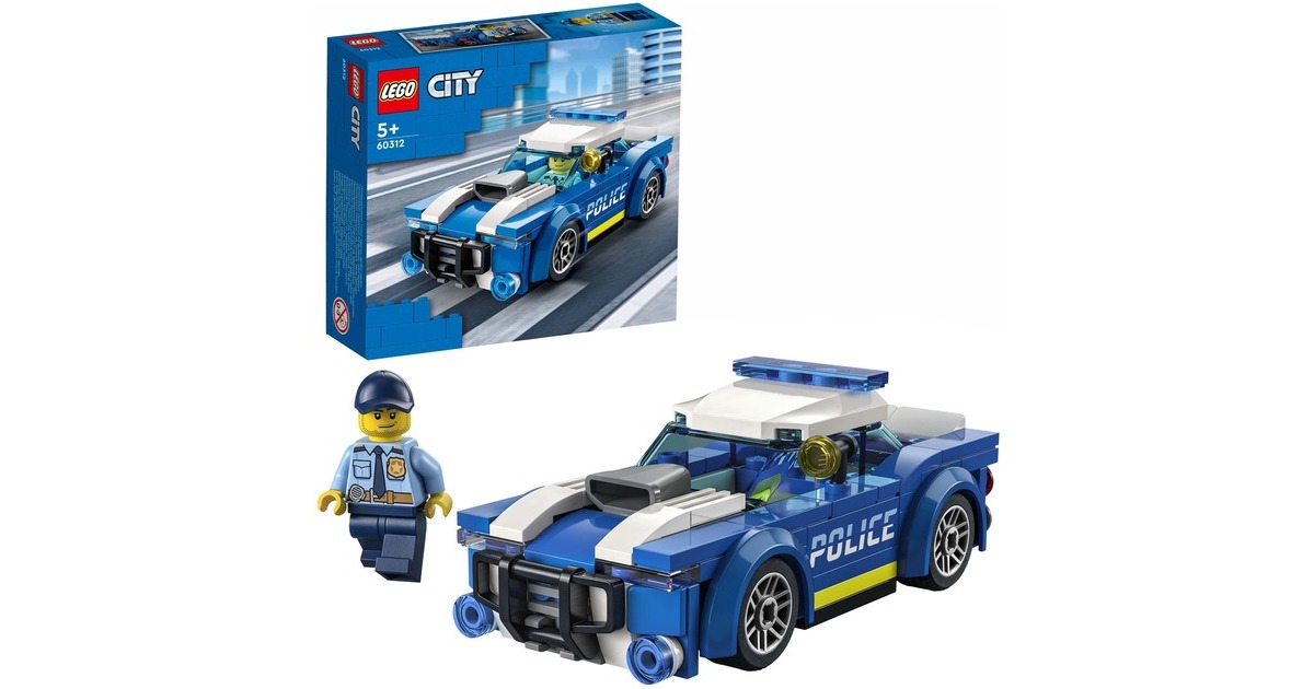 LEGO 60312 City Polizeiauto, Konstruktionsspielzeug