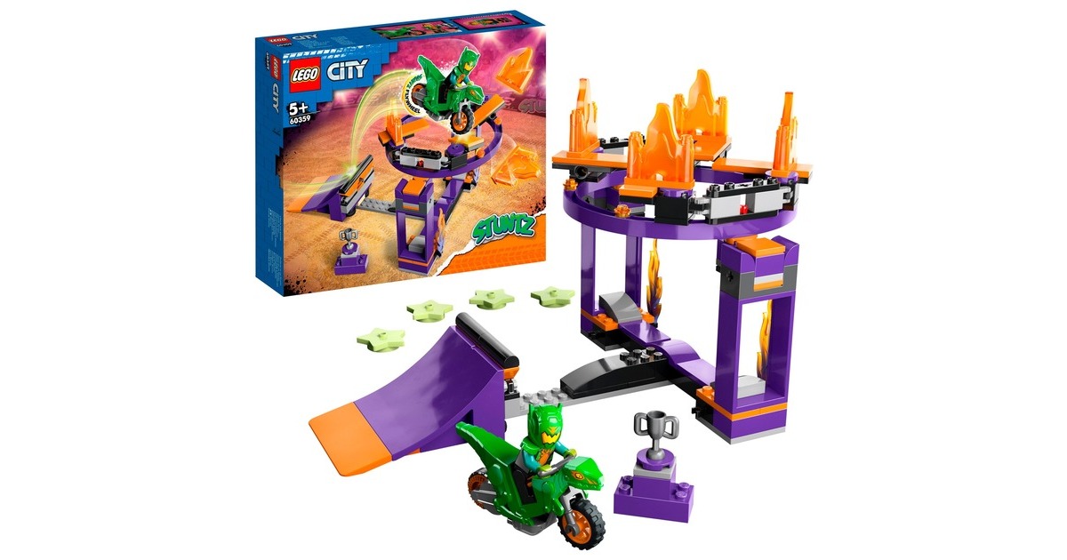 LEGO 60359 City Sturzflug-Challenge, Konstruktionsspielzeug